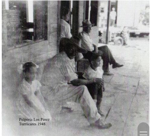 Pulpería Los Pérez por allá en 1950
